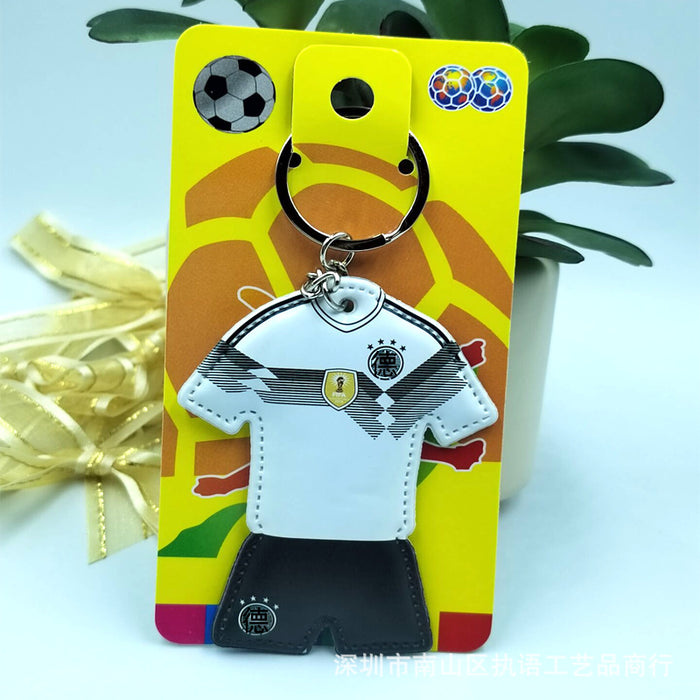 Wholesale Keychains Pressed Cotton 2022 World Cup Football MOQ≥2 JDC-KC-ZhiYu001
