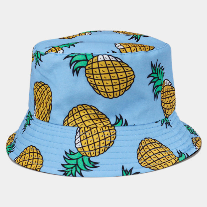 En gros ananas à double face chapeau surf surf Protection solaire Soleil JDC-FH-YFAN003