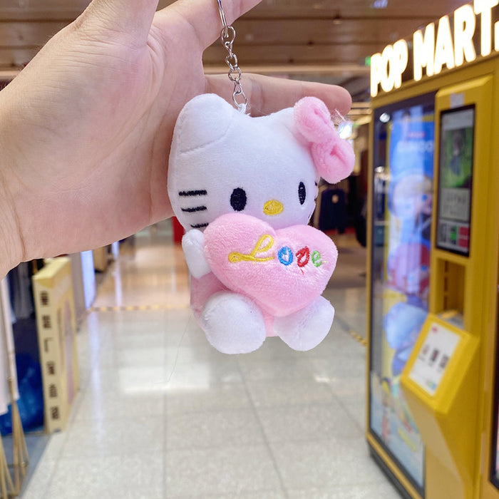 Wholesale Keychain PP Cotton Cute Cartoon Plush Pendant (S) JDC-KC-XiongY002