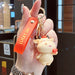 Jewelry WholesaleWholesale Cartoon Kissing Cow Keychain JDC-KC-GSXM064 Keychains 萌叙 %variant_option1% %variant_option2% %variant_option3%  Factory Price JoyasDeChina Joyas De China
