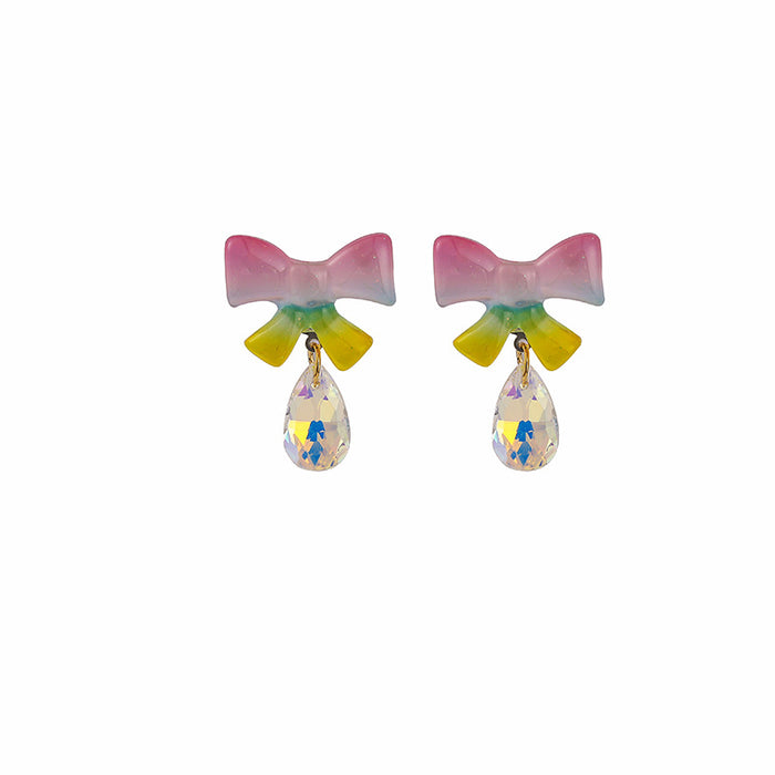 Boucles d'oreilles en gros de couleur colorée à changement de couleur JDC-ES-MDD036