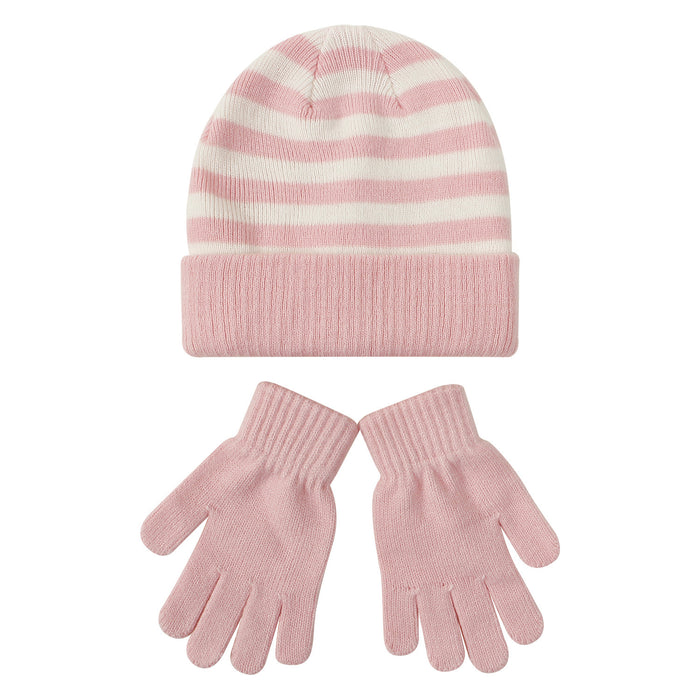Guantes de guantes para niños calientes de lana a rayas al por mayor MOQ≥2 JDC-FH-XMI012