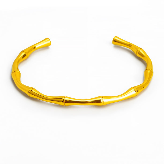 Wholesale Bracelet Titanium Steel Bamboo Bracelet JDC-BT-HengX016