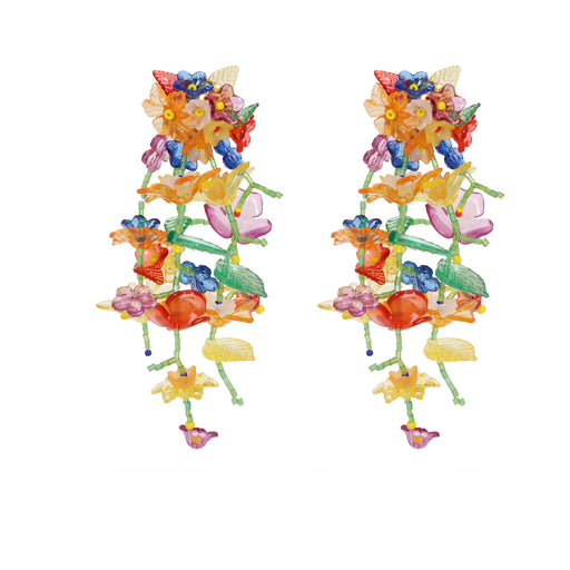 Jewelry WholesaleWholesale tassel acrylic earrings JDC-ES-LIUM010 Earrings 榴芒 %variant_option1% %variant_option2% %variant_option3%  Factory Price JoyasDeChina Joyas De China
