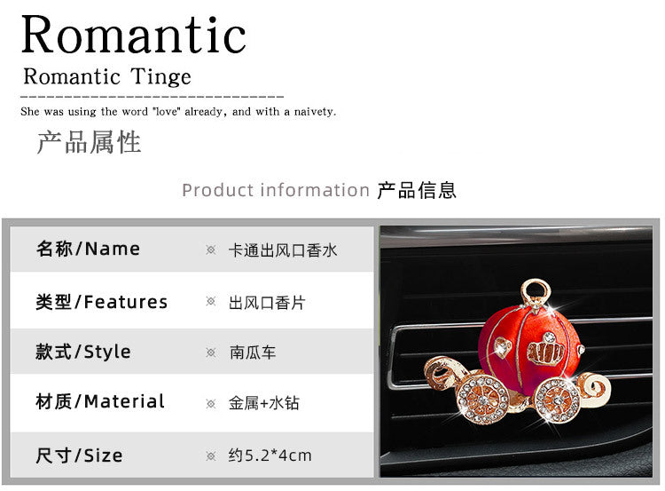 Wholesale Car Perfume Clip Retro Air Conditioner Outlet Aromatherapy Clip JDC-CA-ZKa001