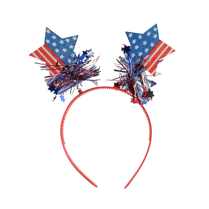 Wholesale 4th of July Independence Day Party Carnival Patriotic Parade Dress Up Headband MOQ≥3 JDC-HD-Hanshie001