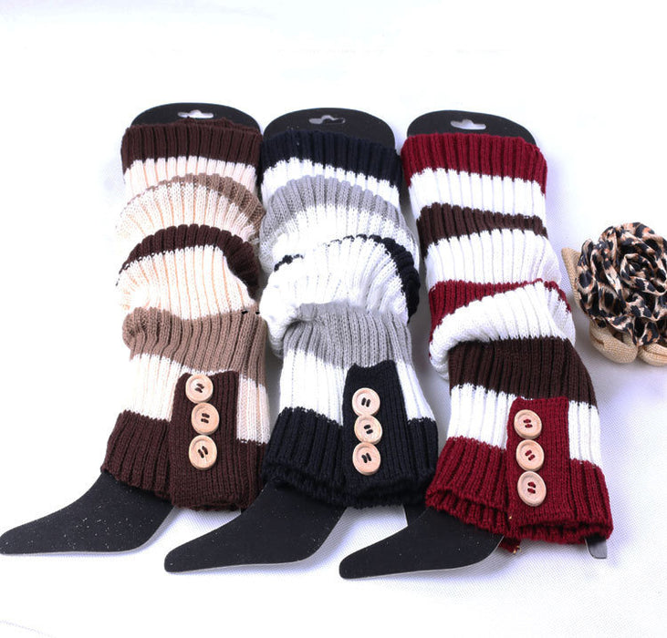 Wholesale Sock Acrylic Cotton Wool Socks Leg Covers Pile Socks MOQ≥2 JDC-SK-XQ023