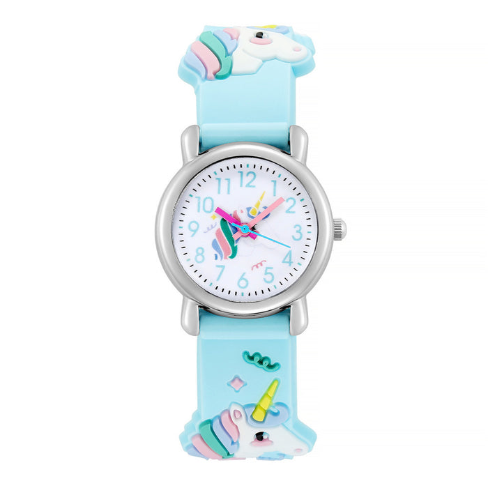 Wholesale Cartoon Children's Watch Plastic Quartz Watch JDC-WH-ShuangY002