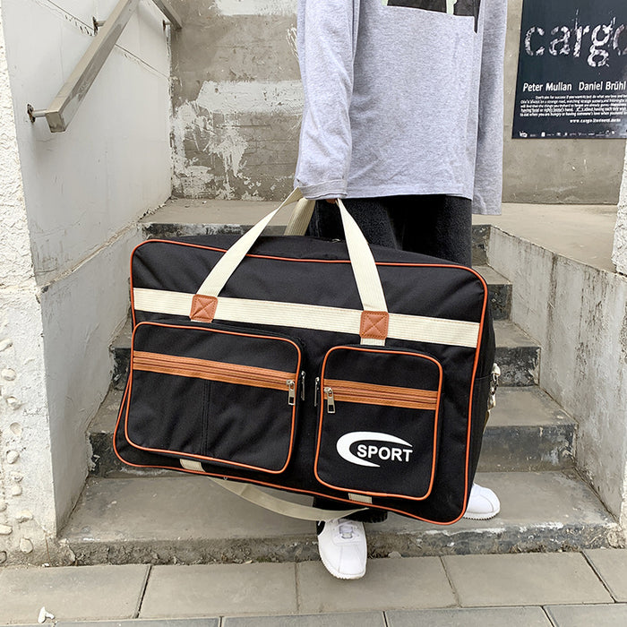 Wholesale Shoulder Bag Oxford Fabric Large Capacity Travel Bag Storage Bag JDC-SD-Aishang004