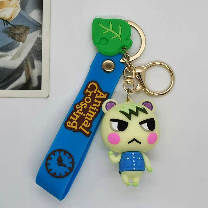 Wholesale Cartoon Soft Rubber Alloy Cute Keychain (M) MOQ≥2 JDC-KC-JuShu008