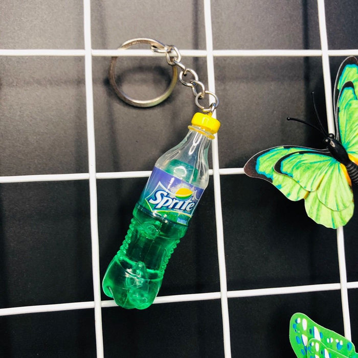 Wholesale imitation beverage can key chain JDC-KC-YChao001