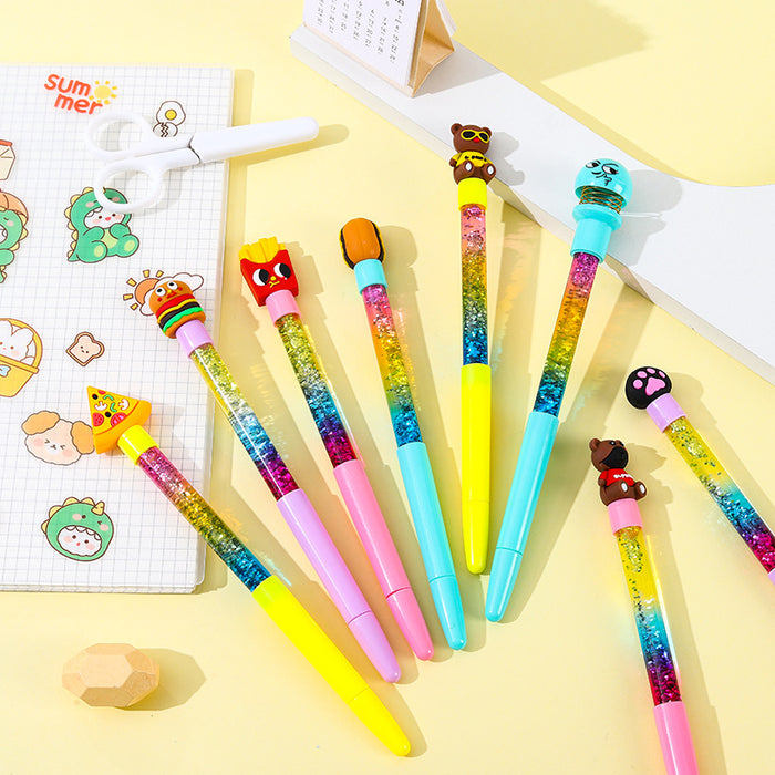Wholesale Ballpoint Pen Plastic Cute MOQ≥2 JDC-BP-XingCh011