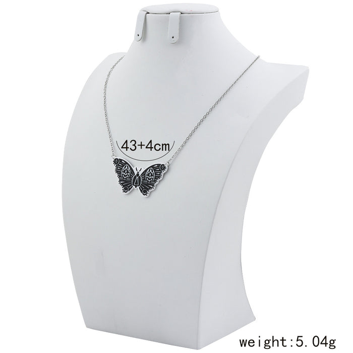 Jewelry WholesaleWholesale simple Butterfly Necklace MOQ≥2 JDC-NE-YiD013 necklaces 宜达 %variant_option1% %variant_option2% %variant_option3%  Factory Price JoyasDeChina Joyas De China