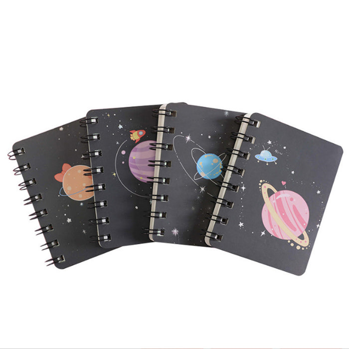 Wholesale Notebook Paper Creative Planet Series Coil Book JDC-NK-KuY002