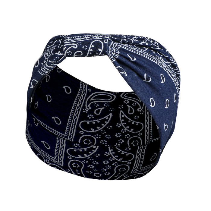 Wholesale Headband Jipin Cotton Sports Antiperspirant Headwear Sweat-absorbing MOQ≥2 JDC-HD-FanM010