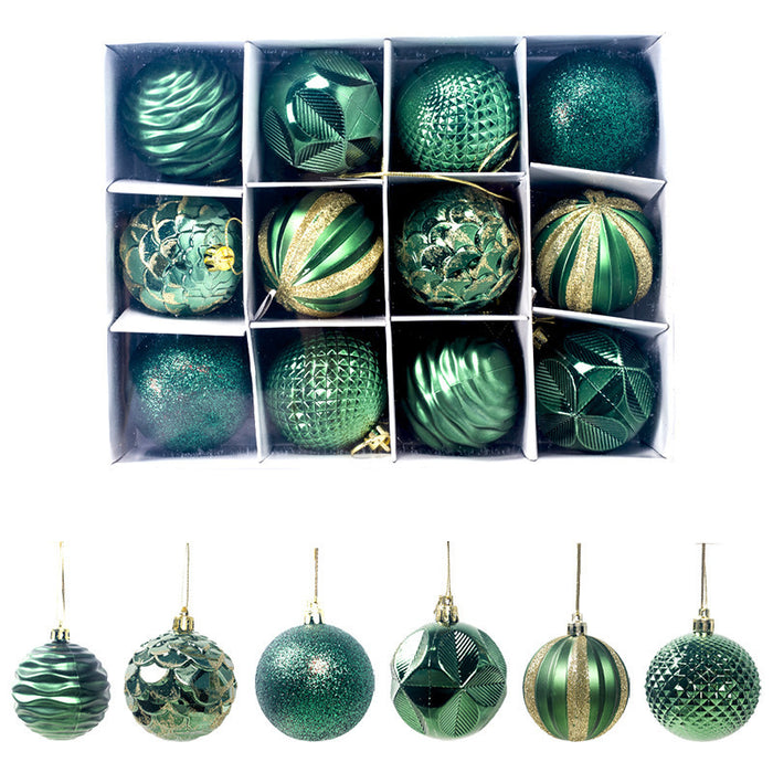 Adornos de árbol de Navidad decorativos al por mayor 6 cm Bolas decorativas MOQ≥2 JDC-DCN-CUNJ001