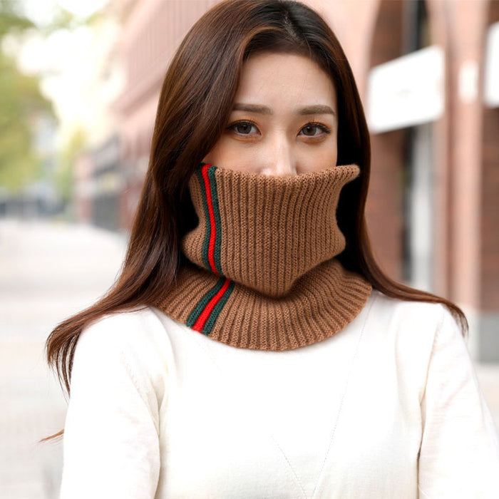 Wholesale Scarf Plush Female Thickening Warm Sports Knitting JDC-SF-Xuya002