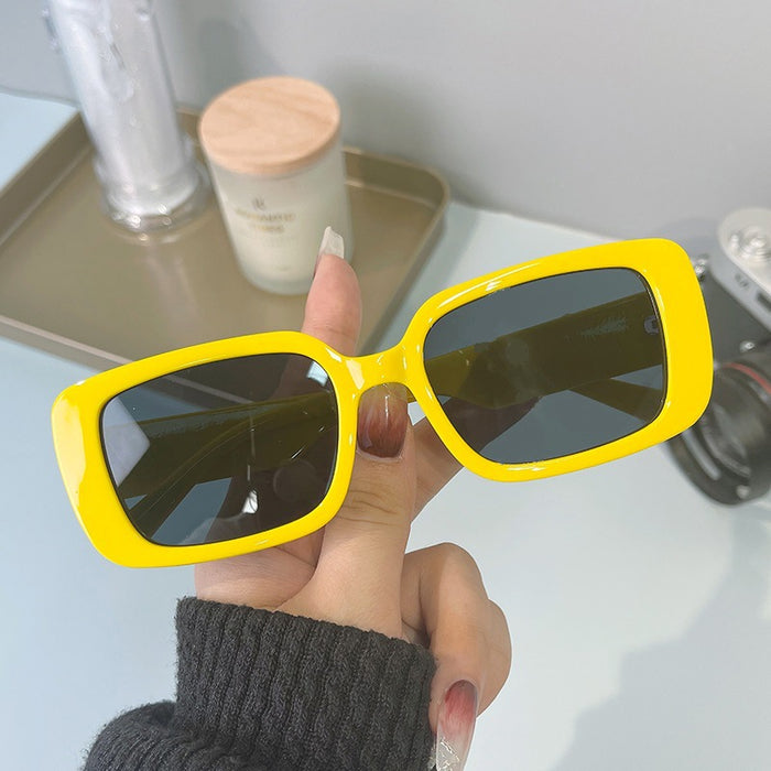 Wholesale Sunglasses PC Small Frame Square Multicolor UV Protection MOQ≥2 JDC-SG-ZhuiF007