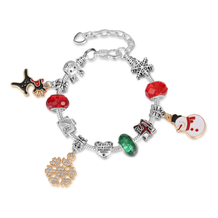 Wholesale Bracelet Alloy Christmas Star Elk Gift MOQ≥2 JDC-BT-MaiD002