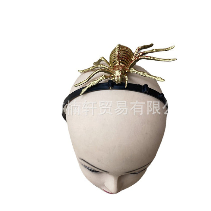 Wholesale Toy Halloween Spider Plastic Headband MOQ≥3 JDC-FT-Nanx002
