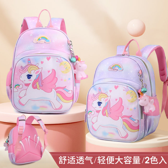 Mochila al por mayor Nylon Kids Can Unicorn School Bag JDC-BP-Piaoci002