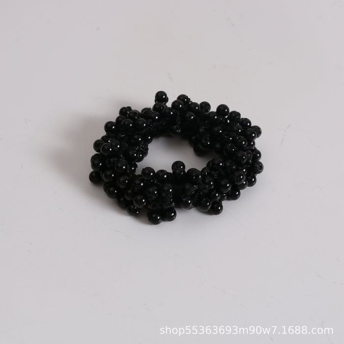 Wholesale Simple Braided Beaded Head Rope Hair Ring JDC-HS-TengH002