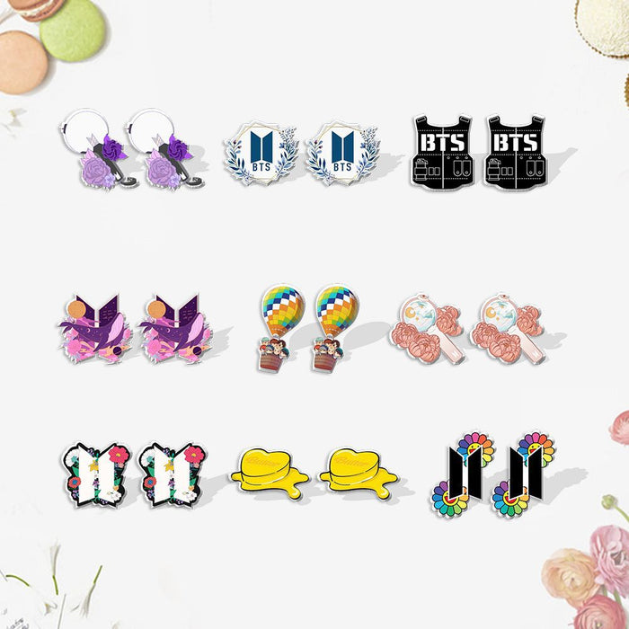 Wholesale Earrings Acrylic Cute Characters MOQ≥2 JDC-ES-XiangL036