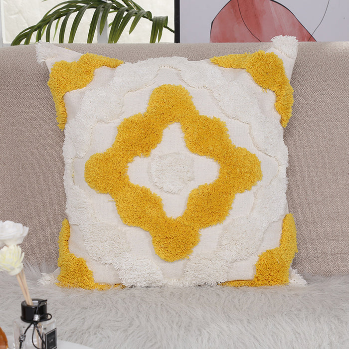 Wholesale Tufted Embroidered Throw Pillowcases JDC-PW-Yichen025
