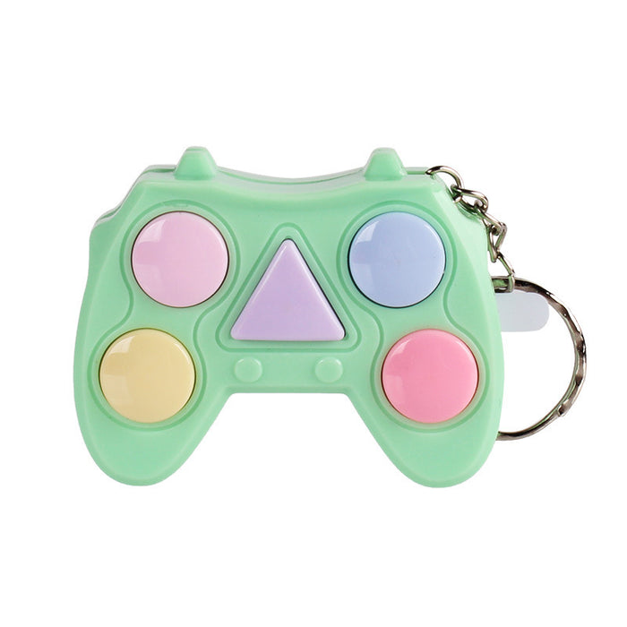 Wholesale keychain pvc personality decompression memory handle memory video game console JDC-KC-HuiLe002