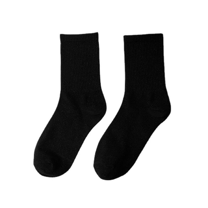 Wholesale Sock Cotton Mid Tube Sweat Absorption Sports Solid Color JDC-SK-ZET006