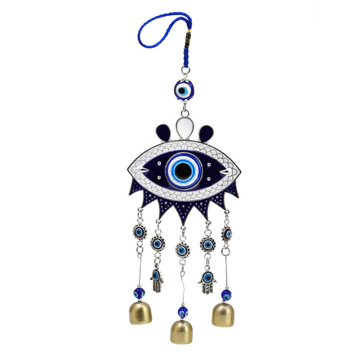 Jewelry WholesaleWholesale wind chime blue eye keychain JDC-KC-baiding004 Keychains 佰定 %variant_option1% %variant_option2% %variant_option3%  Factory Price JoyasDeChina Joyas De China