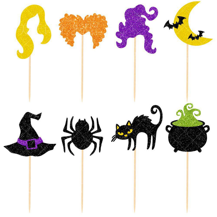 Wholesale Halloween Party Decoration Witch Banner MOQ≥30 JDC-DCN-MYS001