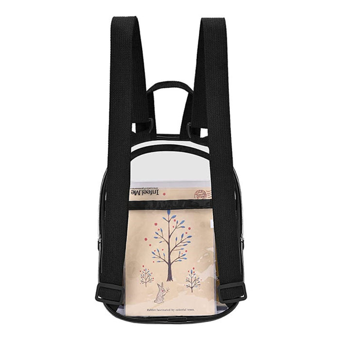 Wholesale Transparent PVC Backpack Outdoor Sports Fitness Backpack Waterproof CLEAR BACKPACKS JDC-BP-Lefei001