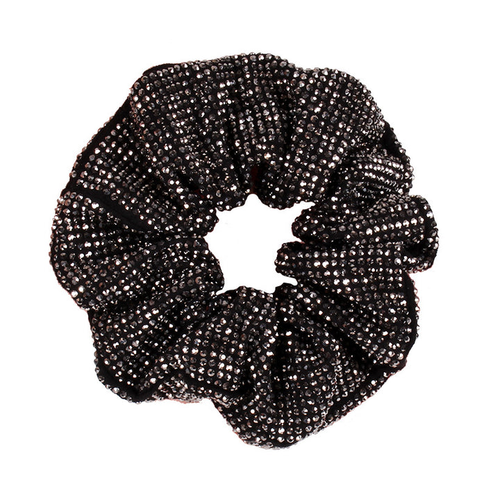 Wholesale Rhinestone Fabric Hair Scrunchies JDC-HS-ZXI001