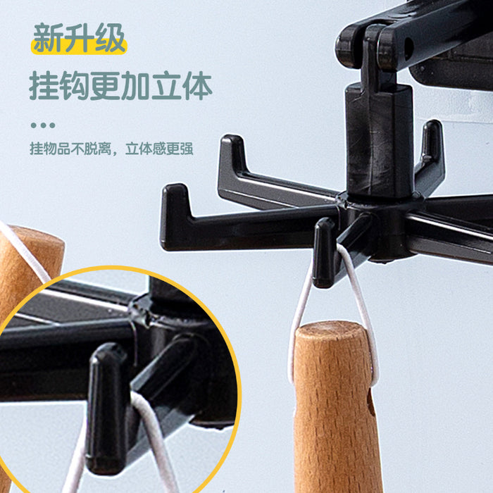 Wholesale Multifunctional Swivel Hook Free Punching PVC MOQ≥2 JDC-HU-LaiZhi001