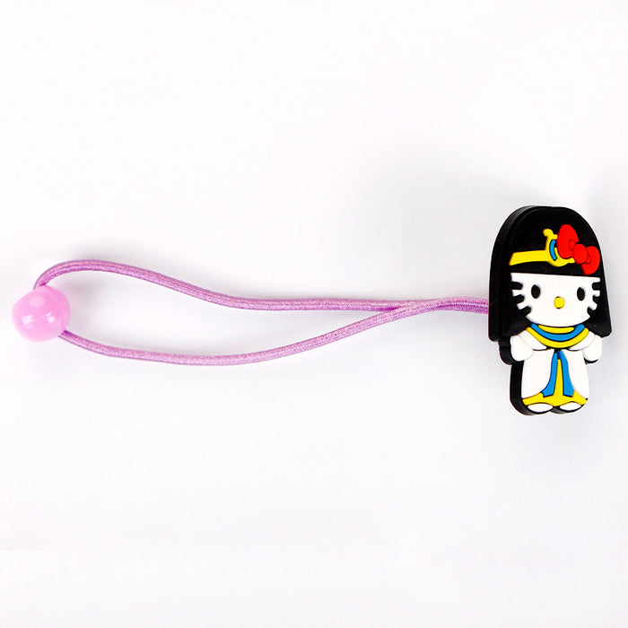 Wholesale Hair Scrunchies PVC Rubber Band Cartoon Cute Children (M) JDC-HS-ZhongJ006
