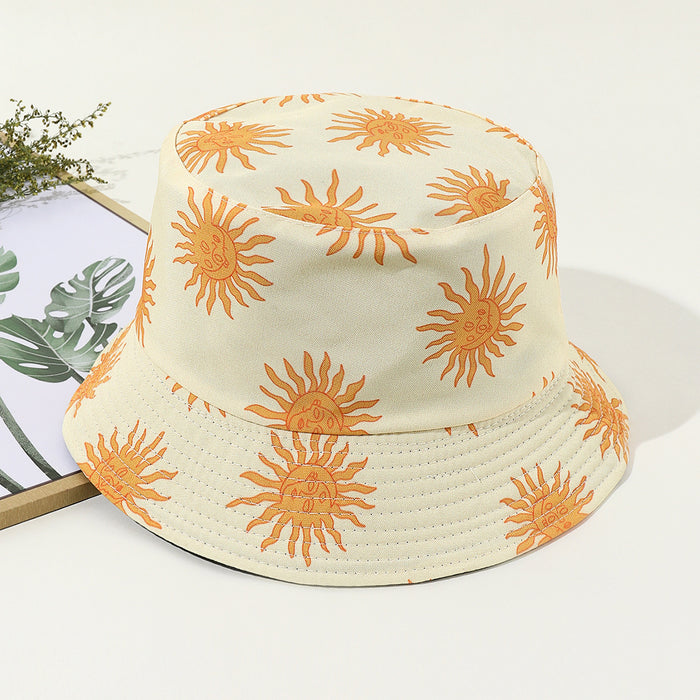 Wholesale summer cartoon simple pot hat sunshade fisherman hat JDC-FH-YueH004