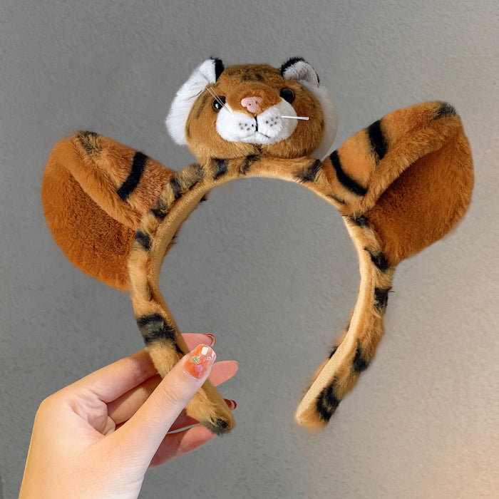 Wholesale cartoon Tigger headband female shape cute tiger JDC-HD-QiaHan001
