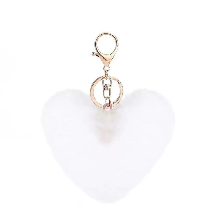 Wholesale Keychains Plush Heart Valentine's Day JDC-KC-DanS002
