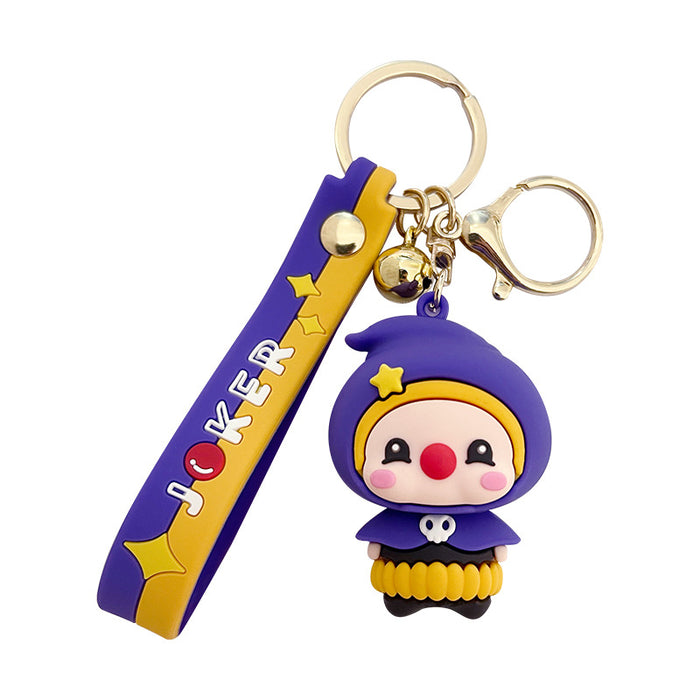 Wholesale cute clown cute cartoon keychain JDC-KC-GSXM082