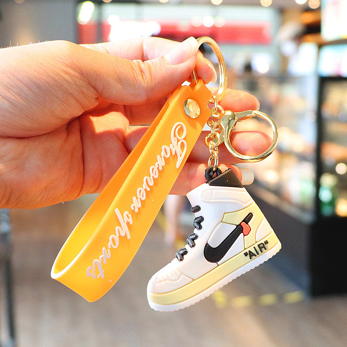 Wholesale Keychain Silicone Sneakers MOQ≥2 (F) JDC-KC-LanChi001