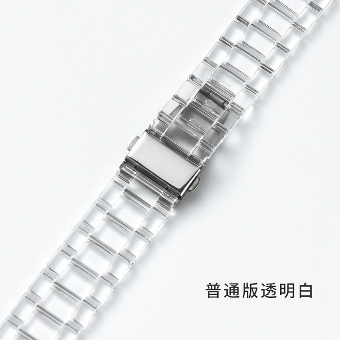 Wholesale Apple Watch Transparent Resin Watch Band JDC-WB-MuS001