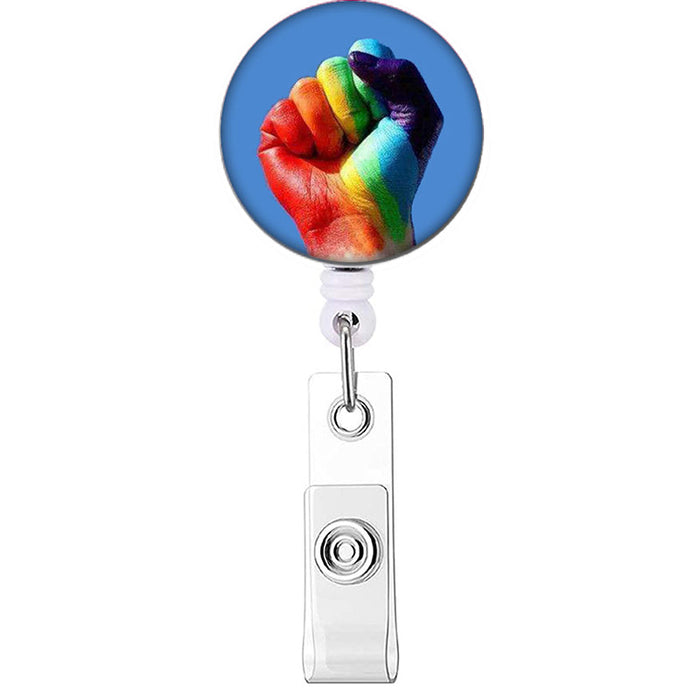 LGBT Rainbow LGBT al por mayor Pull colgada colgante de hebilla MOQ≥2 JDC-KC-PINS001
