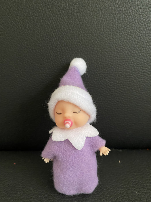 Juguetes al por mayor mini muñeca de Navidad muñeca de muñeca juguetes moq≥10 jdc-ft-zhit002