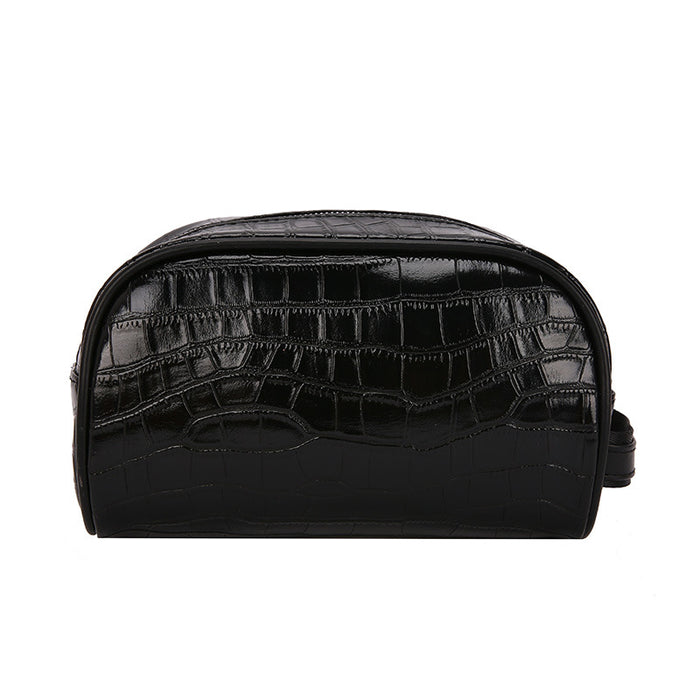 Wholesale Cosmetic bag PU Leather Stone Pattern Wash Storage JDC-CB-XWL001