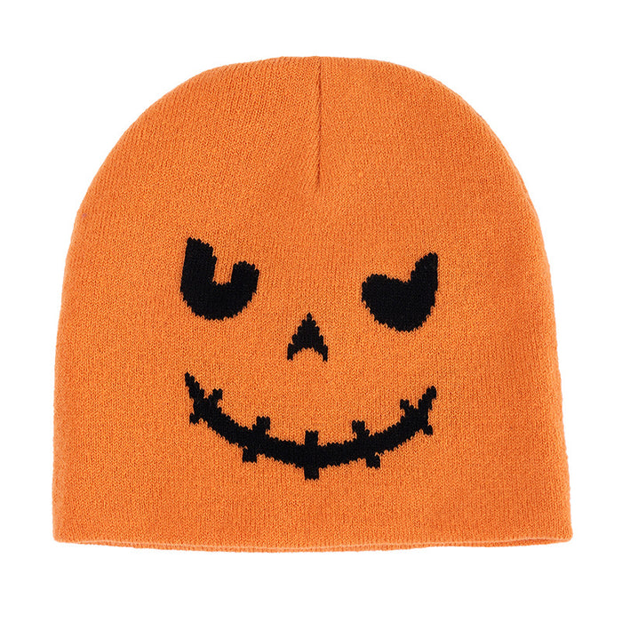 Wholesale creative funny expression knitted hat pirate skull MOQ≥2 JDC-FH-YueH006