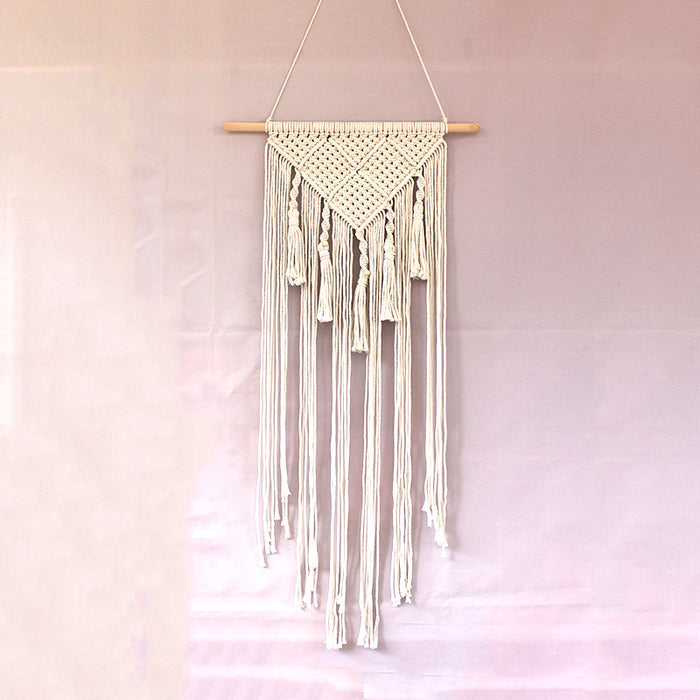 Wholesale bohemian ins tapestries creative hand woven hanging ornaments JDC-DC-CYue005