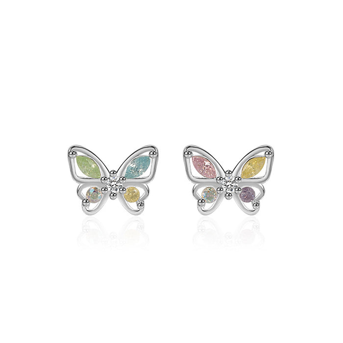 Wholesale Earrings Copper Butterfly JDC-ES-XGS001