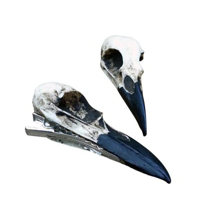 Wholesale Halloween Crow Skull Skull Hair Clip Alloy JDC-HC-YuanY001