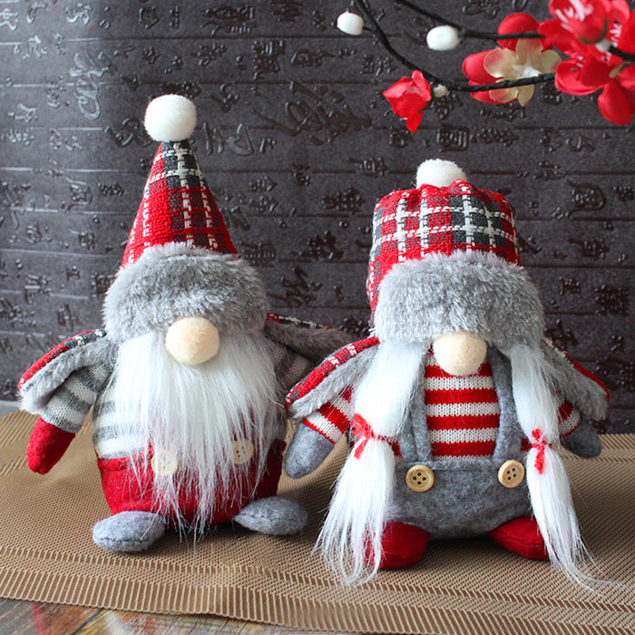 Wholesale Decorative Cloth Forest Old Man Faceless Doll Ornament JDC-OS-GangL030